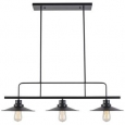 Light Society Margaux Black Iron Island Pendant Lamp