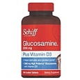 Schiff Glucosamine Plus Vitamin D3 Coated Tablets, 2000 mg, 150/Pack