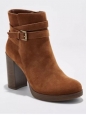 A Day Women's Nala Platform Wrap Booties - Cognac - Size:8.5