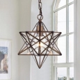 Warehouse of Tiffany Minkar 1-light Antique Bronze Star Pendant