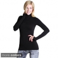 Nikibiki Women's Seamless Long-Sleeve Mock Neck Top