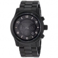 Michael Kors Men's MK8157 Black Stainless-Steel Quartz Watch with Black Dial