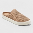 Women's Meena Slip On Sneakers - Universal Thread Taupe (Brown) 9.5