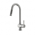 VIGO Gramercy Stainless Steel Pull-Down Kitchen Faucet