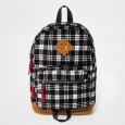 Boys' Plaid Backpack - Cat & Jack Black