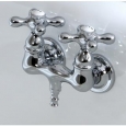 Classic Clawfoot Chrome Bathtub Faucet