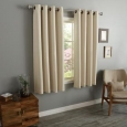 Aurora Home Thermal-insulated Blackout 54-inch Grommet-top Curtain Panel Pair