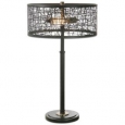 Uttermost Alita 2-light Black Table Lamp (As Is Item)