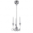 Eurofase Candela 3-Light Mini Chandelier, Chrome Finish