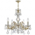 Crystorama Lighting Group 4376-CL-S Maria Theresa 5 Light 20