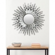 Safavieh Handmade Arts and Crafts Silver 36-inch Sunburst Mirror