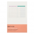 Brit + Co Diy Planner Calendar Pages - Daily, Multicolored