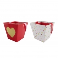 2ct Basket Heart Print - Spritz, Multi-Colored