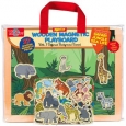 Jungle Safari Sea Life Wooden Magnetic Playboard