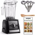 Vitamix Ascent A2300 Blender + Blender Recipe Book, Spatula and Measuring Spoons