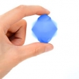 Metallic Spinning Cube Blue