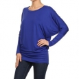 Women's Dolman Solid Top