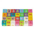 Boikido Wooden ABC Cubes 28 Piece Set