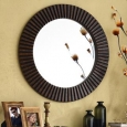 Design Craft Hecate Bronze Wall Mirror