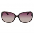 Merona Gradient Brown Lens Sunglasses - Brown Striated Frame