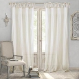 Elrene Jolie Tie-top Curtain Panel - N/A (As Is Item)