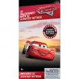32ct Valentine's Day Disney Cars 3 Scented Tattoos, Multi-Colored
