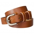 Merona Brown Modern Dress Belt - M