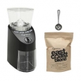 Capresso 560.01 Infinity Conical Burr Grinder w/ Whole Bean Coffee Bundle