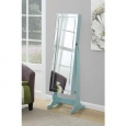 Coaster Company Blue Jewelry Cheval Mirror