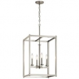 Kichler Lighting Crosby Collection 4-light Brushed Nickel Foyer                          Pendant