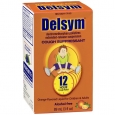 Delsym Children's Extended Release Suspension Cough Suppressant, 12 Hour Orange