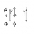 Delta T13H382-20 Pressure Balanced Shower Trim with H2OKinetic Shower Head, Personal Handshower and Slide Bar