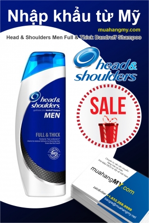 Head & Shoulders Men Full & Thick Dandruff Shampoo