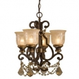 Crystorama Lighting Group 7504-GTS Norwalk 4 Light 17