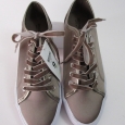 Mossimo Women's Pewter/jena Velvet Lace Sneakers - Size: 9