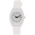 Nixon Women's Small Time Teller P A425100 White Plastic Quartz Fashion Watch