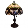 Warehouse of Tiffany Orva Lily 16-inch-tall 1-light Tiffany-style Table Lamp