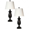 Bronze Metal Table Lamp (Set of 2)