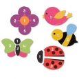 Learning Resources Magnetic Counting Garden Puzzles