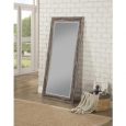 Sandberg Furniture Antique Black Farmhouse Full Length Leaner Mirror - Antique Black