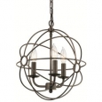 Aztec Lighting Transitional 3-light Coffee/Copper Pendant