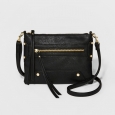 Women's Crossbody Handbag - A New Day Black