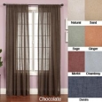 Softline Martinique Rod Pocket 84-inch Curtain Panel - 55 x 84 (As Is Item)