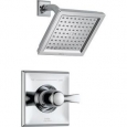 Delta T14251 Dryden Shower Trim Package with Single Function Shower Head and Touch Clean Technology