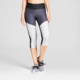 Women's Freedom Heather Colorblocked Leggings - C9 Champion Dark Gray M