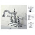 Heritage Chrome 4-inch Center Bathroom Faucet