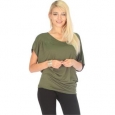 Contemporary Dolman Tunic Top