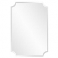 Allan Andrews Scalloped Frameless Mirror