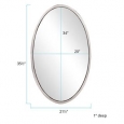 Allan Andrews Simone Oval Mirror