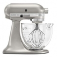 KitchenAid KSM155GBSR Sugar Pearl 5-Quart Artisan Tilt-Head Stand Mixer